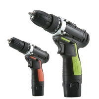 Perceuse sans fil rechargeable au lithium 12V, moteur sans balais, 10 mm, réversible, deux vitesses, usage domestique et industriel, grande quantité