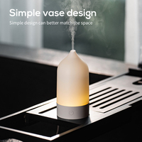 Humidificateur Électrique à Changement de Couleur, Diffuseur d'Arômes, 7 Modes d'Éclairage, Silencieux, Ultrasonique, Capacité 120ml, Type-C, Anti-Sécheresse