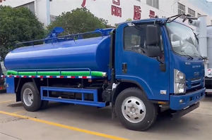 ISUZU 8CBM Septic Tank <b>Truck</b> Diesel Manual Transmission 6000-7000L Vacuum <b>Sewage</b> Jetting <b>Suction</b> <b>Truck</b> - Product Image 2