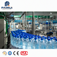 Machine de remplissage 3 en 1 pour bouteilles PET de soda, rinçage, remplissage et bouchage pour usine d'embouteillage d'eau pure, petite entreprise
