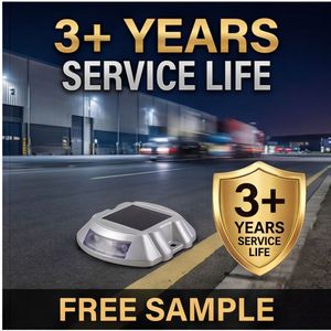 Marcador <span class=keywords><strong>de</strong></span> <span class=keywords><strong>Carretera</strong></span> LED Solar Reflectante en Forma <span class=keywords><strong>de</strong></span> Herradura, <span class=keywords><strong>de</strong></span> Aleación <span class=keywords><strong>de</strong></span> Aluminio con Diseño Profesional, IP68, para Entradas <span class=keywords><strong>de</strong></span> <span class=keywords><strong>Hoteles</strong></span> - Product Image 1