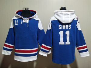 Genähte 3 Shepard 5 Thibodeaux 10 Manning 99 Williams San Francisco American Football Schnür pullover Jersey Hoodie - Product Image 5