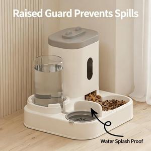 Sistema di Alimentazione Automatico per Gatti Tutto-in-Uno, Distributore di Cibo a Gravità, Serbatoio d'Acqua, Stazione di Alimentazione Facile da Pulire - Product Image 5