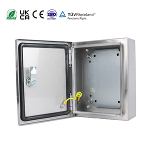 กล่องควบคุมไฟฟ้า PDU สำหรับติดตั้งภายนอกอาคาร Saipwell ผลิตจากสแตนเลสเคลือบผง ป้องกันน้ำและฝุ่นระดับ IP66 ทนทาน ปรับแต่งได้ - Product Image 1