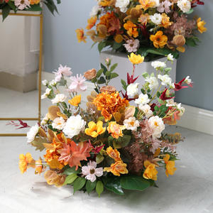 Vente Flash : Centres de Table Floraux Artificiels Faits Main, Naturels et Réalistes, Multicolores, Polyvalents pour Décoration Intérieure et Mariages - Product Image 1