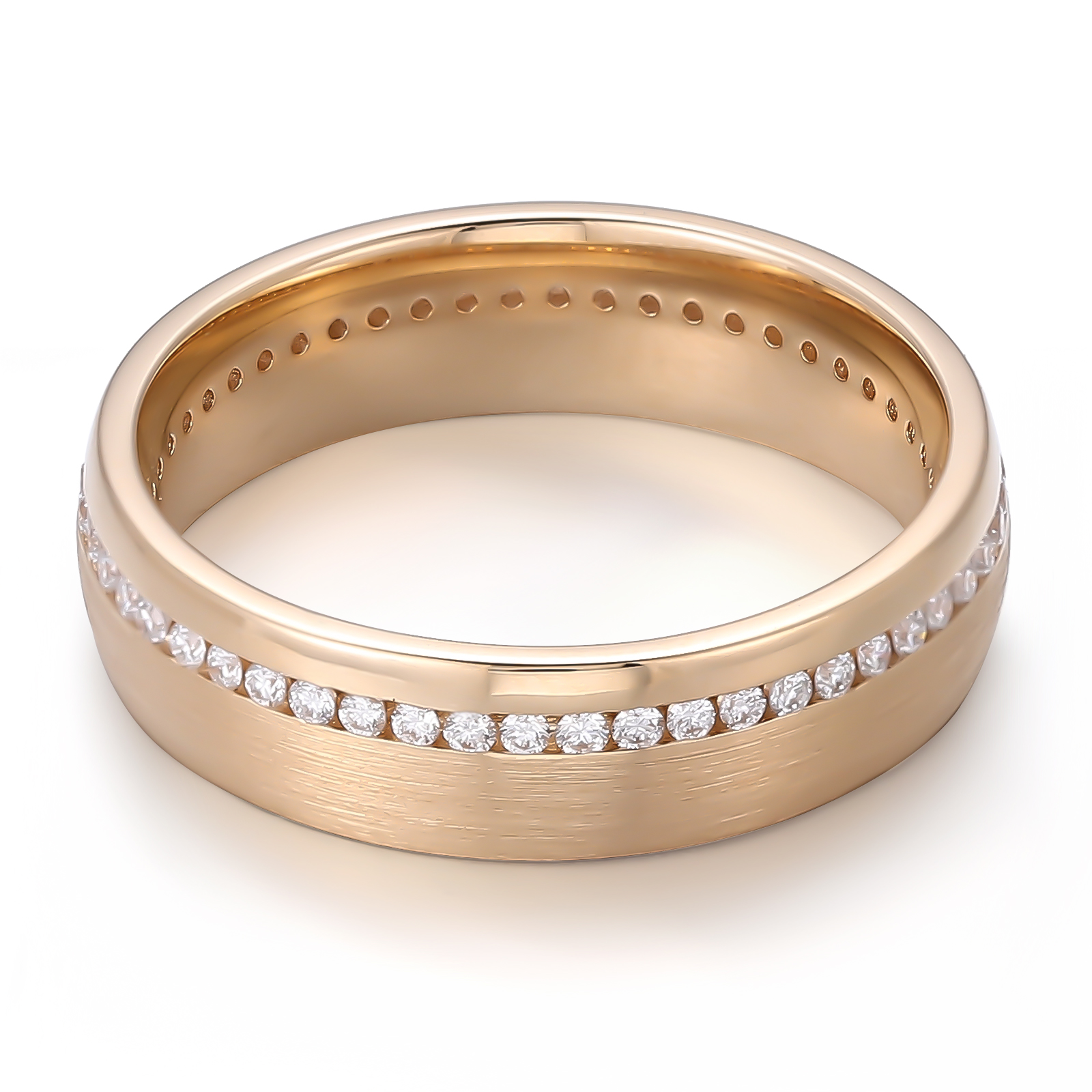 แหวนเพชรธรรมชาติทอง 14K