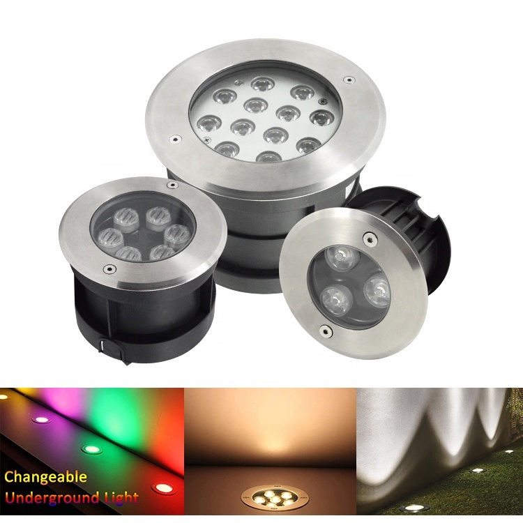 Outdoor Buried Inground Lamp Lights Underground