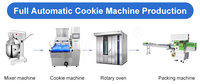 Machine à pâte à biscuits en noyer à éclat doux, Petit dépôt de biscuits de table à quatre avec coupe de fil