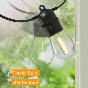 Northland AMA, gran oferta, luces de Navidad para exteriores, impermeable, enchufe de la UE, <span class=keywords><strong>Deco</strong></span> S14, bombillas Edison Vintage, cadena LED, luz centelleante de hadas - Product Image 3