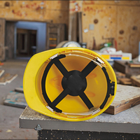 T108 Permeable "V" Diseño ABS/HDPE Venta caliente Precio de fábrica Casco DE SEGURIDAD DE CONSTRUCCIÓN