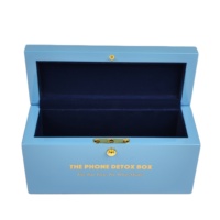 Boîte à bijoux en bois laqué brillant avec doublure en velours, bouton pression doré, logo personnalisé, boîte de rangement pour bijoux, vente au détail et emballage cadeau