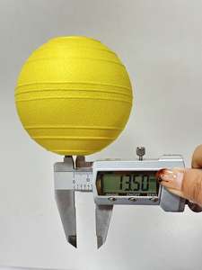 Ballon pour chien en mousse EVA personnalisé de 8 cm, écologique, jouet interactif à mâcher pour animaux de compagnie, jeu de récupération en extérieur et soulagement de l'ennui - Product Image 4