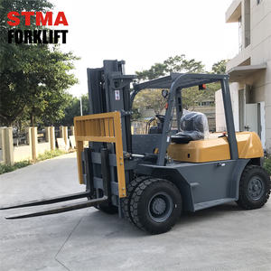 STMA-carretilla elevadora <span class=keywords><strong>clark</strong></span>, 7 toneladas, con motor japonés Isuzu 6BG1 - Product Image 4