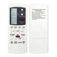 Télécommande de remplacement universelle pour climatiseur GZ-50GB, compatible avec Galanz GZ-50GB-E1 GZ-50GA-E1