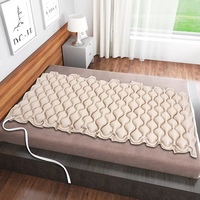 Matelas médical à bulles anti-escarres avec pompe gonflable portable pour les soins quotidiens