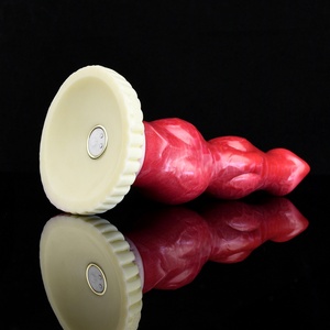 Nuevo Vibrador con Ventosa y Cuentas Estilo Hellfire, Dildo Vibrador con Control Remoto y Nudos para Mujeres - Product Image 3
