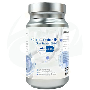 Cápsulas de Glucosamina HCL y Condroitina Sulfato con MSM para el Confort Articular - Suplemento de Salud de Hierbas Chinas en Stock - Product Image 1