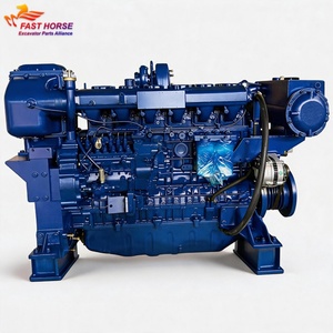 Hangood Factory Direct Marine Propulsion Engine WD615 205kW 2100rpm for Trawler <b>Yacht</b> Propulsion Construction Machinery Parts - Product Image 1