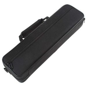 Étui de transport pour flûte en nylon noir, robuste, durable et élégant, avec poignée et bandoulière - Product Image 6