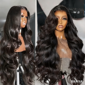 Perruque à dentelle frontale brésilienne Body Wave 13x4 et 13x6 |   <span class=keywords><strong>Cheveux</strong></span> 100% humains |   Plus de 10 couleurs et mouvement naturel - Product Image 5