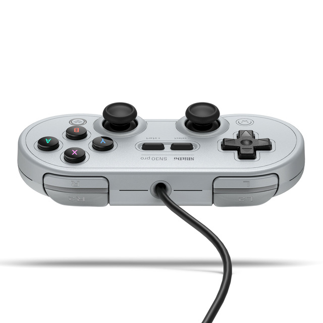 8BitDo SN30 Pro Wired Controller USB Gamepad with Vibration Turbo for Switch Windows PC Raspberry Pi Steam