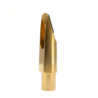 Premium CNC Machining Instruments Parts Customized Classic Brass Saxophone Mouthpiece
