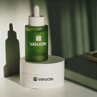 Flacons de fond de teint liquide pour maquillage personnalisés de 30 ml et 100 ml, flacons en verre avec pompe pour sérum, flacon cosmétique pour sérum, produit avec bouchon rond