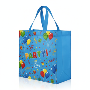 Sac fourre-tout réutilisable personnalisé en non-tissé pour Noël, anniversaires, fêtes, sacs de courses écologiques pour promotion, exposition, événements, cadeaux - Product Image 2