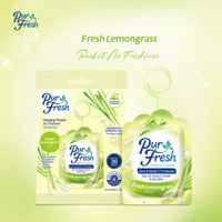 Désodorisant de voiture en gel à suspendre, multifonctionnel, aux huiles essentielles naturelles de citronnelle, longue durée, parfum frais et moderne