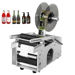 Hoge Snelheid CH-50 Semi-Automatische Plastic Fles Label Printing Machine