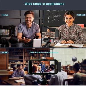 Microphone Lavalier sans Fil Double 2,4 GHz K6 Live avec Réduction de Bruit USB Type-C pour Vlog - Product Image 6