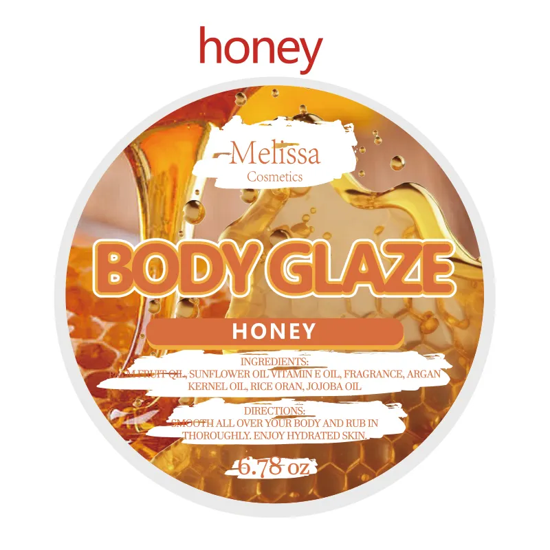 Oem Hoge Kwaliteit Private Label Honing Boter Glazuur Bodylotion Groothandel