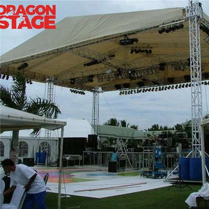 Dragonstage алюминиевая ферма + подъемное освещение дисплея Мобильная Ферма для мероприятий концерта - Product Image 3