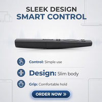 Harga Terjangkau, Dapat Disesuaikan, Bersertifikasi CE, Warna Hitam, Remote Control 12 Tombol, Aksesoris TV, Pengontrol Universal, Jangkauan 5-10m