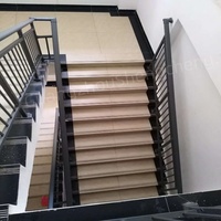 Balustrades en aluminium de style moderne, piquets de terrasse, garde-corps et clôture pour balcon - Assemblage facile, design moderne, modélisation 3D
