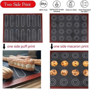 2023 Hot Sell Silicone Non-stick Baking <b>Mat</b> for <b>Rolling</b> Dough Baking <b>Mat</b> Silicone - Product Image 4