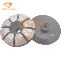 Meule diamantée à segment biseauté de 4 pouces 100mm pour le béton de pierre