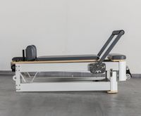 Reformers de Pilates en aluminium pour la musculation, le yoga, le hot yoga, reformers pliables, lit de Pilates pliable pour le renforcement du tronc