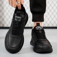 Baskets respirantes de course à la mode avec logo personnalisé baskets résistantes à l'usure chaussures de sport de marche pour hommes