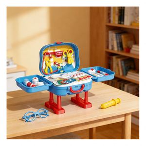 Kit de docteur interactif pour enfants, outils médicaux, jeu d'imitation, hôpital, dentiste, jeu de rôle éducatif, jouets d'apprentissage, cadeau - Product Image 6