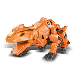 Nouveaux jouets de dinosaures à assembler B/O, modèles électriques, animaux, dinosaures intelligents qui marchent - Product Image 3