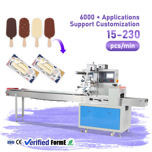 Machine d'emballage de tortillas, machine d'emballage de pain Flow Pack, machine d'emballage Flowper avec azote - Product Image 1