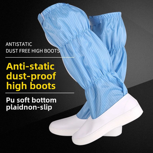 נעלי בית לסדנאות מגפי עגל גבוהה עגל עם הבלעדית רכה עמיד לאבק רכה - Product Image 2