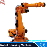 Vente en gros Machine à peindre Cabine de pulvérisation Bras de robot Robot industriel intelligent à six axes Personnalisation Oem pour peinture de voiture