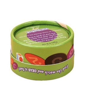 Custom Cylindrical Paper Tube Packaging, Cardboard Food Gift Box for Jelly Candies Nuts and Sweets - Product Image 3
