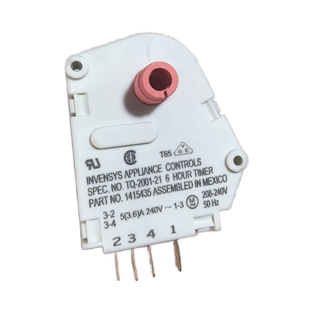 New Household AC Electric Defrost Timer Accessory Essential for Refrigerator Freezer Parts in French Operating Language