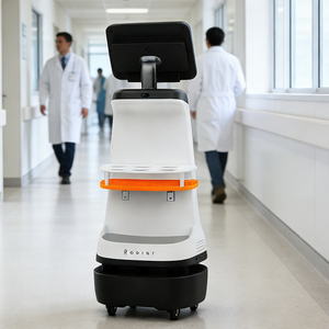 <span class=keywords><strong>Robot</strong></span> d'accueil intelligent avec guide vocal intelligent et écran HD pour les halls et les expositions - Product Image 1