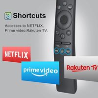 Télécommande universelle BN59-01312B pour Samsung Smart TV LCD LED UHD QLED TV avec bouton vidéo Netflix Prime