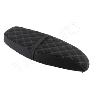 Siège Sitzbank en cuir synthétique à double motif diamant pour Simson S51 S50 S60 S70 S80 - Product Image 1