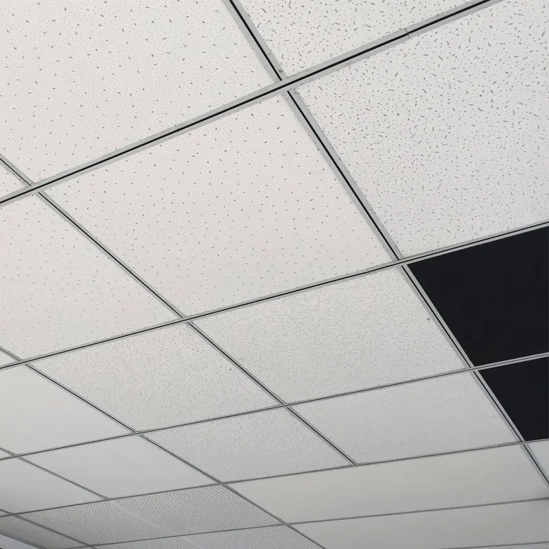 Kente ASTM standard NRC 0.7 mineral fiber ceiling tile 15mm thickness 2x2 acoustic ceiling tile for commercial building